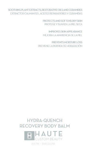 SAMPLE UNIDOSE HYDRA QUENCH RECOVERY BODY BALM 10 ML