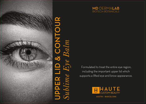 POSTCARD  UPPER LID AND CONTOUR SUBLIME EYE BALM  ENG