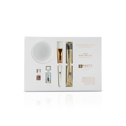 Facial-in-a-Box includes everything needed for a lifting restorative 7-step ritual.  <br><mb>Ideal for Normal and Dry Dermaprofiles™. </mb>
