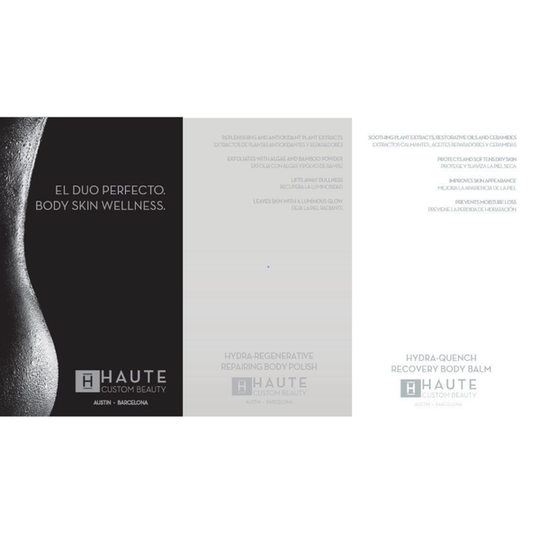  + POSTCARD HYDRA REGENERATIVE REPAIRING BODY POLISH 10ML + HYDRA QUENCH RECOVERY BODY BALM 10ML ENG