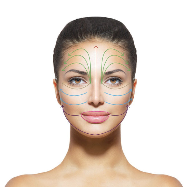 PRECIOUS CONTOURING FACIAL MASSAGER PINK AGATE & GOLD